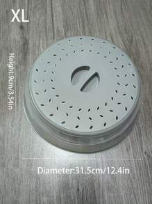 1 件可折叠微波炉盖，多功能硅胶折叠食物保温器防溅罩、袋子、收纳袋、储物袋、厨房 - 灰色 - 查看 20