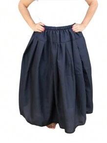 Women Skirts - 黑色 - 查看 2