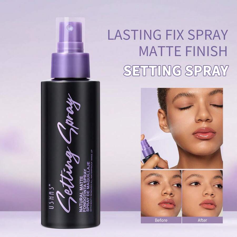 SHEIN X Milania Ushas Makeup Setting Spray, Oil Control Moisturizing Long Lasting 18 Hour Toner Set Makeup, Halloween Gift