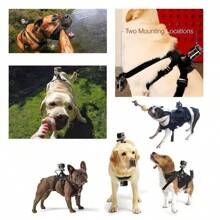 Adjustable Fetch Dog Leash, Harness Strap Mount For DJI Action Camera, Dual Mounting For Dog Mounted Camera, Video Recorder Holder - Multicolor - View 10