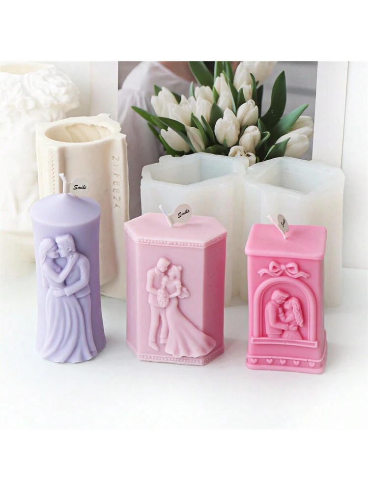 4 Stampi In Silicone Per Manici A Vassoio Fai Da Te | Dimensioni Diverse Per Maniglie Per Cassetti, Mobili E Sottobicchieri In Resina