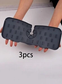 1/3 tấm thảm nhỏ giọt vòi nước bằng silicon - Thảm bảo vệ bồn rửa chống thấm nước và chống trượt cho nhà bếp và phòng tắm, thảm chống bắn nước vòi nước, thảm bồn rửa, đồ trang trí nhà bếp, đồ trang trí nhà cửa, hoàn hảo cho lễ Halloween, Giáng sinh, Lễ tạ ơn, Ngày của mẹ, quà tặng tốt nghiệp, thảm chống trượt - Nhiều màu - Xem 12