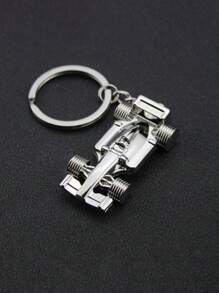Fashionable 3D Mini Racing Keychain - Zinc Alloy, Design Gift For Boy - Solid Color - View 4