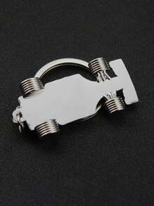 Fashionable 3D Mini Racing Keychain - Zinc Alloy, Design Gift For Boy - Solid Color - View 2