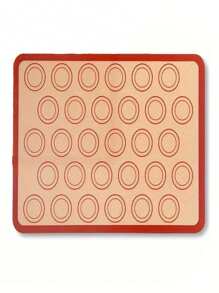 5 Pieces Silicone Baking Mat Set - Reusable Heat-Resistant Macaron Pads For Making Perfect Pastries, Non-Stick Oven Liners, An Essential Kitchen Accessory For Easy Cleaning, Baking Cakes And Cookies - Multicolor - View 13