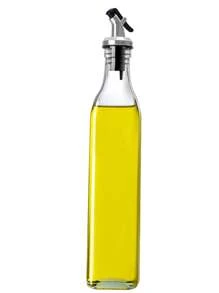 500 ml/16,91 uncji butelka dozująca oliwę z oliwek, kwadratowy szklany słoik na przyprawy z hermetyczną pokrywką, dozownik oleju spożywczego w opakowaniu zbiorczym - Wielokolorowe - Zobacz 1