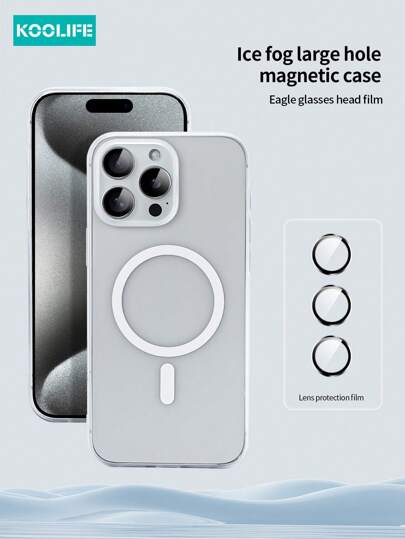 Koolife 1 件纯 PC 亲肤超薄防汗防黄变磁吸手机壳恢复裸机手感，适用于 17 ProMax/17/17 Pro/17 Air/16/16 Pro/16 Plus/16 ProMax/11/12/13/13 Pro/14 Plus/15 ProMax