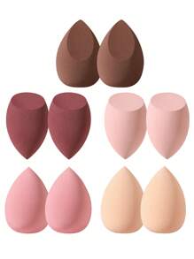 50 Stücke/Set Make-up Schwamm Set, Make-up Blender, professionelle Make-up Blending Schwämme Großhandel, weiche Abdeckungs-Schwämme, Makeup-Tools für Foundation, Puder, Toner