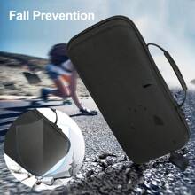 Hard Handheld Case Compatible Accessories,EVA Travel Protective Handbag For ROG Ally, Shock-Proof, Anti-Slip, Waterproof Large Protective Carrying Case - Black - View 3