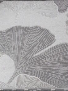 1pc Ginkgo Leaf Print Sofa/Bed Skirt Cover With Ruffled Edge, Suitable For Armless Sofa, Polyester Fiber All Seasons, Minimalist Modern Design