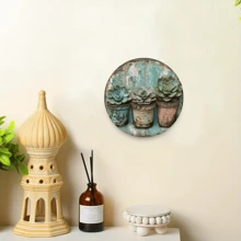 1 Biển kim loại phẳng in hình cây mọng nước quyến rũ - 8x8 inch, Nghệ thuật treo tường bằng kim loại cổ điển, Thích hợp trang trí nhà cửa & ngoài trời, Hoàn hảo cho sân vườn, nhà để xe, quán cà phê, v.v., Vị trí lỗ ngẫu nhiên - Nhiều màu - Xem 10