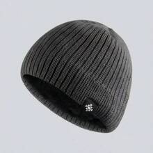 Snöflingeetikett Stickad Mössa Unisex Förtjockad Varm Stickad Mössa Lätt Hörselskydd Vindtät Avslappnad Mössa Lämplig För Män Och Damer I Kallt Väder - Multifärgad - Visa 7