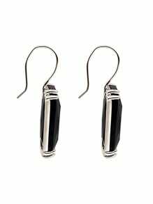 Gemshine Oorbellen BLACK EMERALD