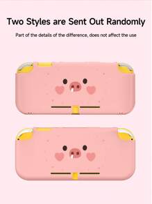 1pc Cute Pig Nose Design Protective Case For 2 (2025), OLED/Switch NS, Compatible With Switch Revised Model, Best Gift For New 2 Gamers - Multicolor - View 5