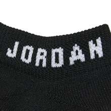 Nike 3 双男/女款 U J ED CUSH POLY NS 袜子，折扣装 DX9656-010 - 黑色 - 查看 5