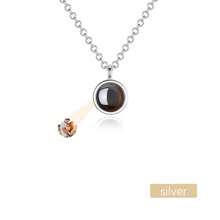 Customizable Fashionable Photo Pendant Necklace, Suitable As Valentine's Day, Birthday Gift