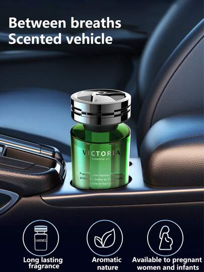 1 Peça Aromaterapia para Carro Fragrância Duradoura, Aromatizante de Ar para Carro, Suporte de Copo de Aromaterapia para Carro para Remover Odores, Aromatizante de Ar Duradouro para Carro Familiar, Opção de Vários Sabores, Fragrância Doméstica de Alta Qualidade, Fragrância Opcional Duradoura