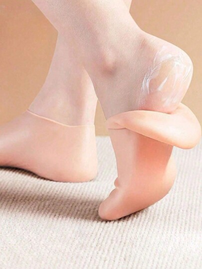 جوارب سيليكون واقية ومرطبة لمنع تشقق وتليين الندبات الجلدية، أغطية للقدم بكيراتين ، وجوارب شاطئ ناعمة لحماية القدم