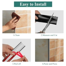 1 pieza Cinta decorativa autoadhesiva de 9.8 pies para protección de esquinas de pared, espejos y muebles - Tira autoadhesiva para decoración de bordes y esquinas en el hogar