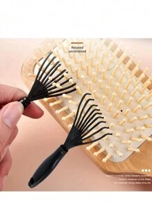 1pc Comb Cleaner Air Bag Massage Comb Cleaning Brush Home Air Cushion Massage Comb Cleaning Claw Cleaning Tool Comb Brush Untangle