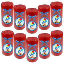 Salero azul, payasito infantil, fiesta recuerdo, 10 piezas - Azul - Ver 1