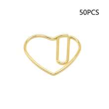 200PCS Metal Heart-Shaped Paper Clips, Label Clips, Suitable For Organizing Office Stationery And Daily Office Decoration Paper, Mother's Day Gifts And Perfect Holiday Gifts, Bookmark Supplies, Stationery, Valentine's Day, Birthdays