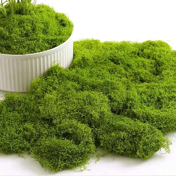 150 جرام من الطحالب الاصطناعية للديكور، طحالب اصطناعية للحرف اليدوية، طحالب ديكورية فنية، طحالب ديكورية مزيفة، طحالب للحرف والجدران، منظر المولد المقدس، خزان الأسماك، صنع الماكيت، هدايا أعياد الميلاد والتخرج، ديكور الحديقة، للخارج، أواني الزرع، أوعية النباتات، البستنة