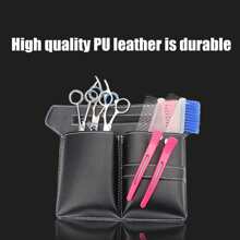 LXIANGN Portable Detachable Barber Hair Scissor Bag Portable Hipster Salon Belt Hairdressing Holster Bags Large Capacity Hair Bags Barber Backpack