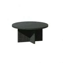 Better Homes & Gardens Lillian Fluted Coffee Table,  Black - màu đen - Xem 2