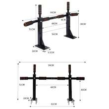 1 Set Of Pull Up Bar Wall Mounted, Multi-Grip Fitness Strength Training, Gym Training Equipment, Indoor Home Adult Multifunctional Training Bar, Non-Slip Sports Leveling Bar, Fitness Workout Tools, Exercise Back Shoulder Muscles And Biceps Etc., Deporte, Gimnasio, Ejercicio En Casa, Barra Dominadas