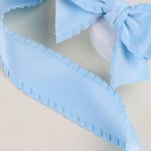 经典厚褶边丝带 DIY 蝴蝶结发饰服装高密度波浪边缎带 - 多色 - 查看 21