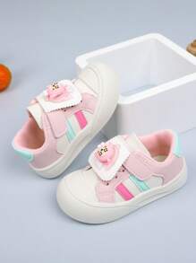 Infant Outdoor Versatile New Comfortable Soft Bottom All Season Suitable For Walking, Outdoor Fashion Casual Cartoon Cute Sneakers - Pink - View 10