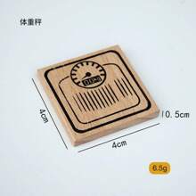 1/12 比例娃娃屋浴室家具套装、浴室场景装饰、娃娃屋淋浴、优雅梳妆台、微型体重秤、马桶、浴缸、水龙头、毛巾架，打造您精彩的娃娃屋世界！