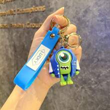 Disney Disney Monster University Keychain, Perfect For Keys, Bags, Car Decorations, Ideal Gift For Friends, Couples, Birthdays, Christmas, Halloween (It Is Normal For Low-Value Products To Occasionally Have A Few Defects.)