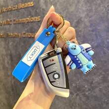 Disney Disney Monster University Keychain, Perfect For Keys, Bags, Car Decorations, Ideal Gift For Friends, Couples, Birthdays, Christmas, Halloween (It Is Normal For Low-Value Products To Occasionally Have A Few Defects.)
