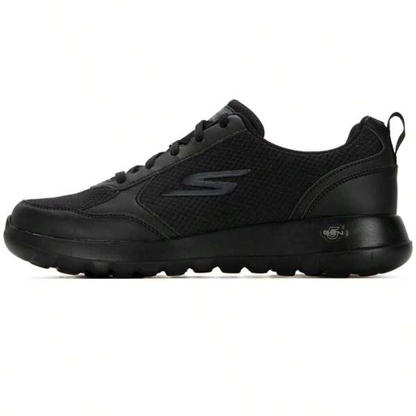 Skechers Go Walk Max Anti-Slip Sporty Shoes, Lightweight Casual Shoes With Soft Sole & Mesh Material, 216166-BBK