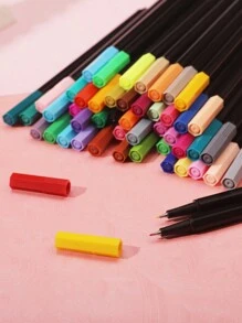 12/24/30/48色细头勾线笔、马克笔、水彩笔，0.4mm笔尖，适用于绘画、插画、艺术设计，也是学校和办公用品，返校必备。 - 套裝 - 查看 8