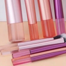 10pcs Mini Makeup Brushes Set, Multi-Color Portable Travel Size Makeup Tools,Brush Set,Makeup Brush Kit,Make Up Brush Set,Make Up Set Complete,Makeup Brush Set,Complete Makeup Kit,Brush Kit,Brushes Makeup Set,Makeup Gift Set,Set,Giveaways,Professional Makeup Brushes,Complete Makeup Set - Multicolor - View 6