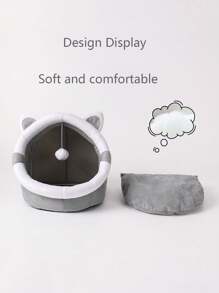 1 Peça Nova Cama Versátil para Gatos, Adequada para Gatos e Cachorros, Almofada de Estimação Removível e Lavável para Todas as Estações