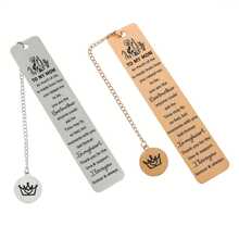 Un separador de libros de acero inoxidable para agradecer a tu madre, ideal como regalo para el Día de Acción de Gracias, el Día de la Madre o el cumpleaños de tu madre - Unitalla - Ver 11