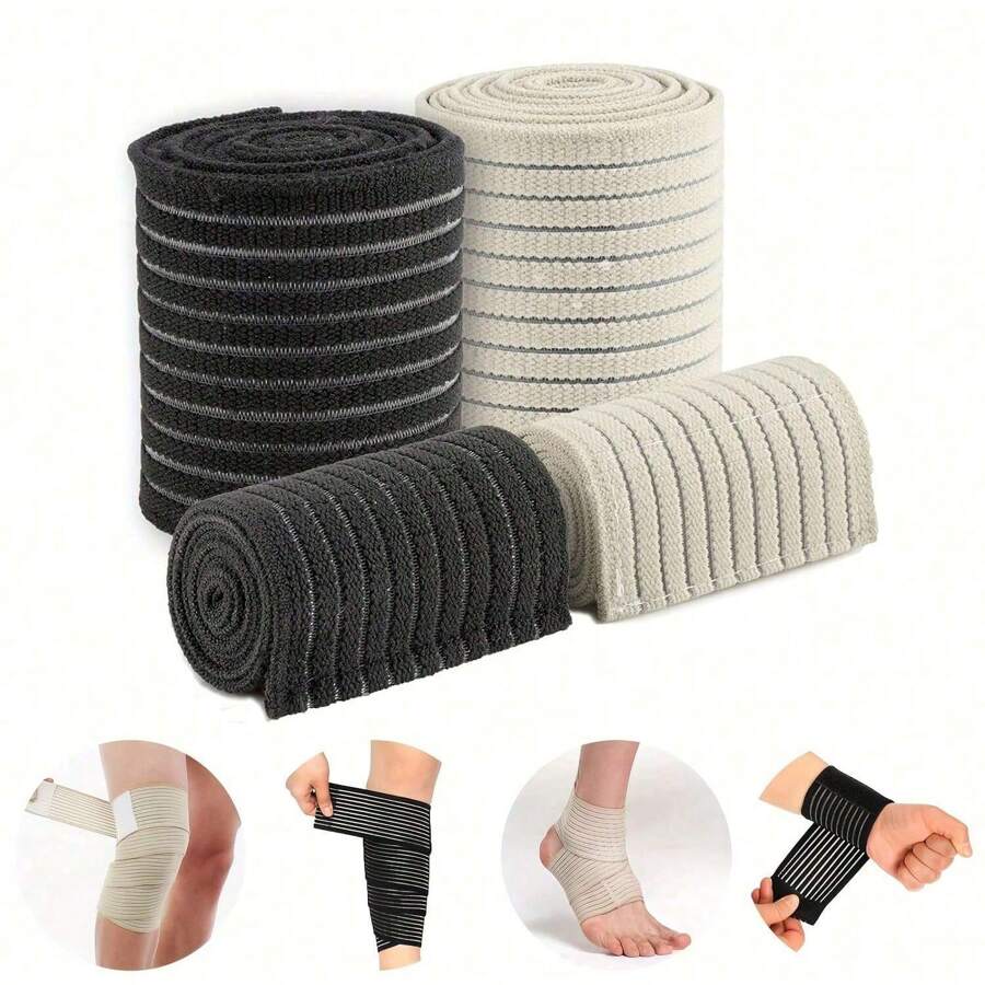 1 szt. wysoce elastyczny bandaż uciskowy, na kostkę, nadgarstek, kolano, łydkę i udo, sportowy, taśma, ochraniacz, akcesoria do ćwiczeń, wsparcie kolana, sportowe ochraniacze na kolana, ochraniacze na kolana do ćwiczeń