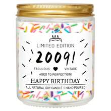A Particular Year Birthday Gift Scented Soy Wax Candle In A Jar, 18th Birthday Gifts For Girls Women Daughter Sister BFF Friends, Relaxing Stress-Relieving Smokeless, Fun Unique Personalized - Multicolor - View 15