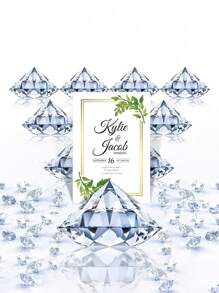 Support de base porte-cartes de visite en acrylique, transparent, 1 pièce/5 pièces/10 pièces, avec plaque de nom vide hexagonale en acrylique