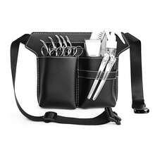 LXIANGN Portable Detachable Barber Hair Scissor Bag Portable Hipster Salon Belt Hairdressing Holster Bags Large Capacity Hair Bags Barber Backpack