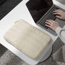 VALUEWIN Puffy Tablet Sleeve Bag 9-11 Inch IPad Sleeve Case Waterproof IPad Inner Liner Case Soft Electronic Storage Bag Compatible With Ipad Pro 11 Inch 2018-2020, IPad 9th/8th/7th Gen 10.2, 2022 IPad Air 5/4 10.9 Inch, 9.7 IPad, Galaxy Tab A8 10.5" Protective Bag Cottagecore Office Accessories