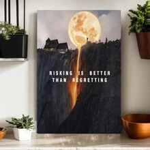 Inspirational Quotes Wall Art Entrepreneur Motivational Positive Canvas Poster Framed Print Artwork Painting Picture Office Wall Decor Ready To Hang For Bedroom Wall Decor - Unframed - View 1