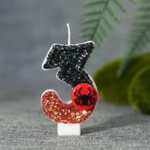 Creative Number Spiral Candles 0-9, Cute Handcraft Birthday Candles Decor - Light Pink - View 12