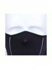 Summer Outdoor Sunscreen Scarf, Ice Silk Dustproof, UV Protection, Sunscreen Riding Mask - Black - View 4