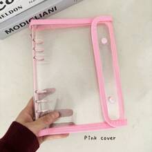 A5 Binder Double-Buckle Cover, 10pcs Refill Sleeves Bags, DIY Loose Leaf Photo Collect Book, Kpop Organizer Holder,Back To School,School Supplies