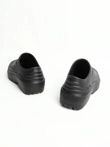 Całoroczne, jednokolorowe, wsuwane buty z miękką podeszwą, lekkie, antypoślizgowe, wodoodporne, wygodne do dojazdów do pracy, pracy w kuchni, sprzątania, ogrodnictwa i kuchni hotelowej